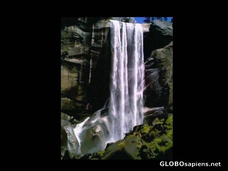 Postcard Vernal Falls - Yosemite National Park