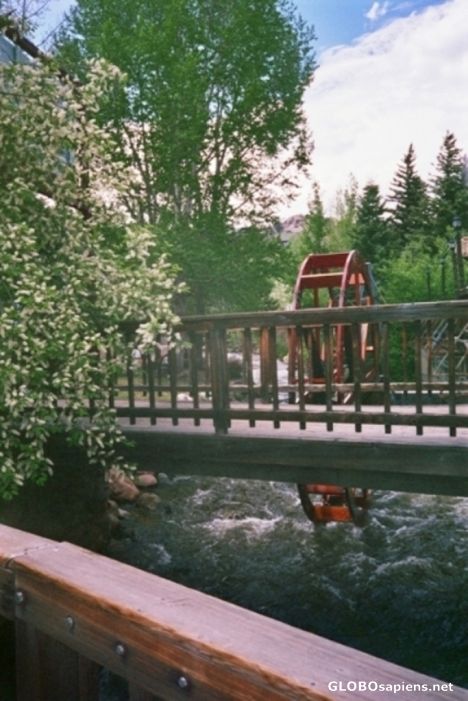 Postcard River side