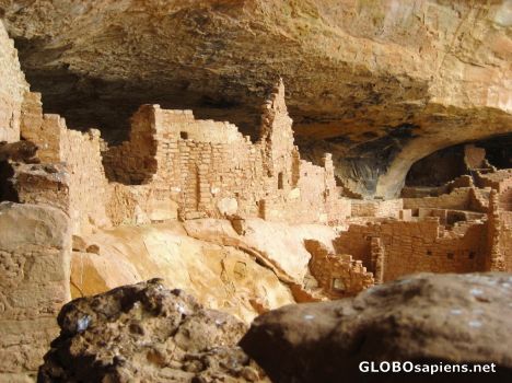 Postcard Cliff Dwelling- the walls still stand