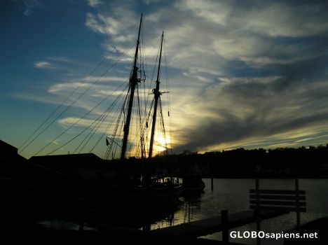 Postcard Mystic Seaport