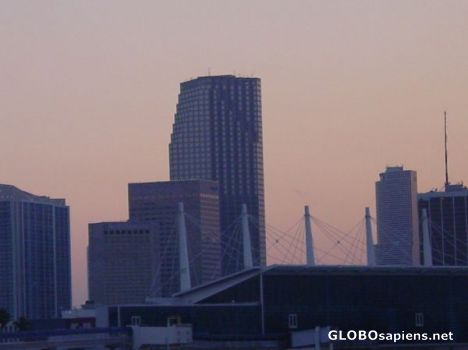 Postcard Twilight in Miami