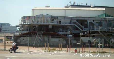 Postcard One part of the crawler/transporter