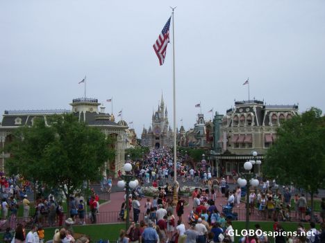 Postcard Walt Disney Magic Kingdom