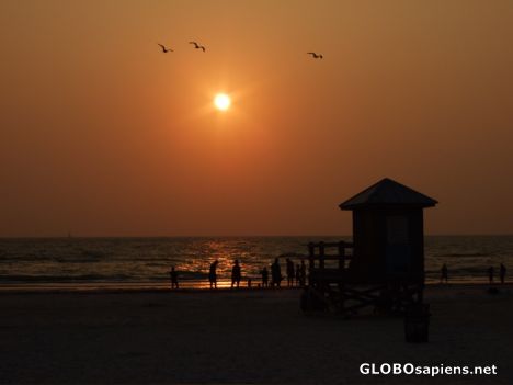 Postcard Sunset on Clearwater Beach