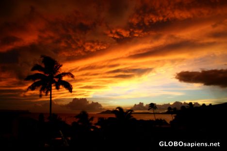 Postcard Sunset in my place.........
