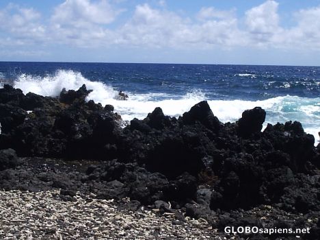 Postcard Ke\\\'anae Peninsula