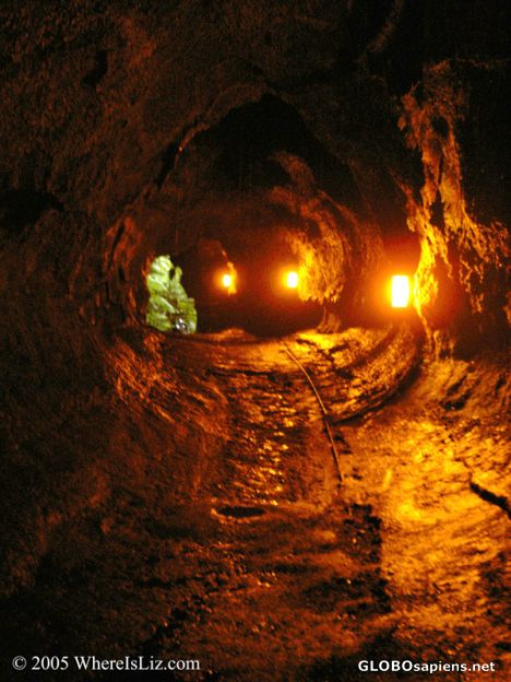 Postcard Thurston Lava Tube, Volcanoes Natl' Park Hawaii