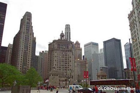 Postcard Downtown Chicago