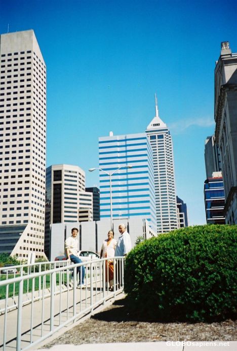 Postcard Downtown Indy
