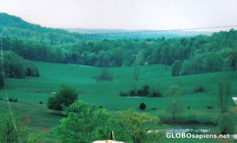 Postcard kentucky scenery
