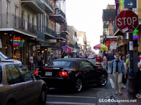 Postcard Streets of New Orleans