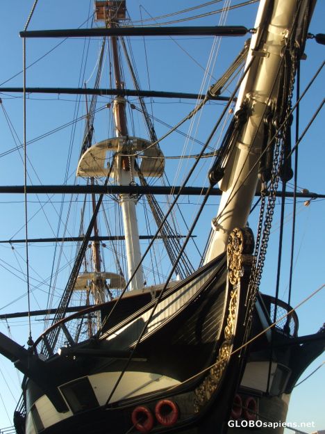 Postcard USS Constellation