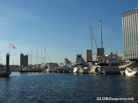 Postcard Inner Harbor