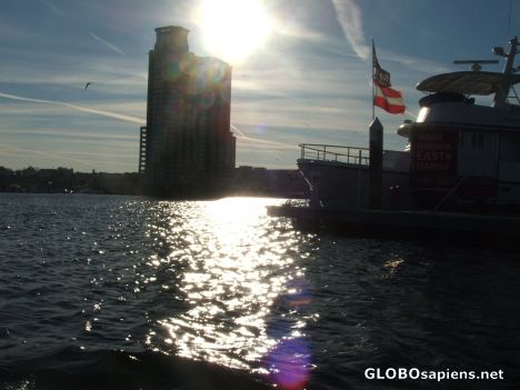 Postcard Inner harbor