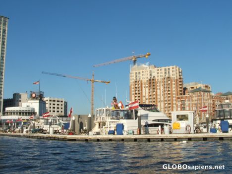Postcard Inner harbor