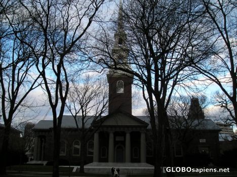 Postcard Harvard