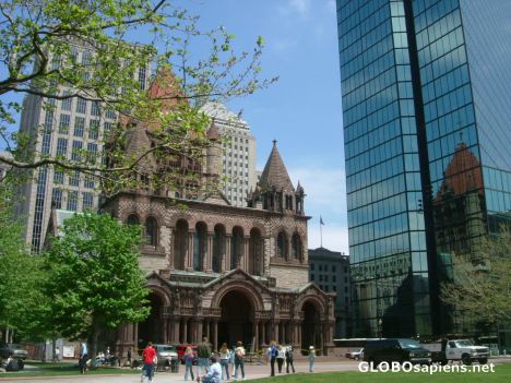 Postcard Boston