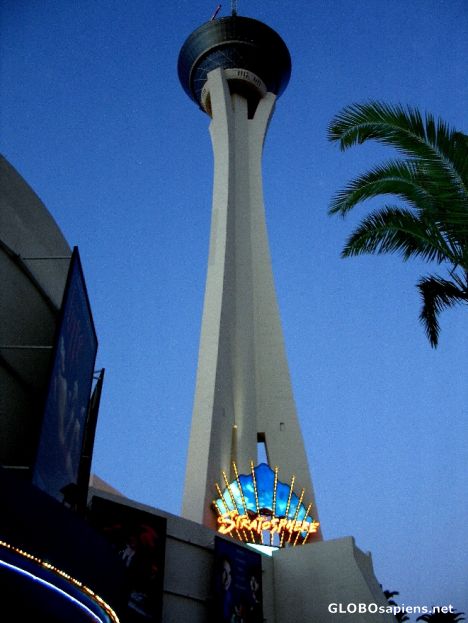 Postcard Stratosphere Casino