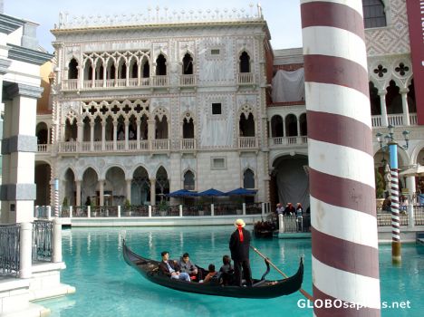 Postcard LAS VEGAS - LE VENETIAN ET SES GONDOLES