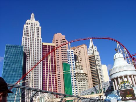 Postcard LAS VEGAS - NEW YORK NEW YORK