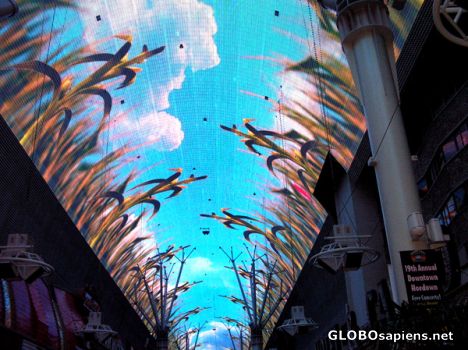Postcard Fremont Street Experience, Las Vegas