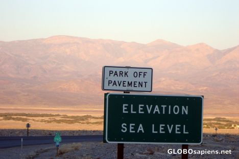 Postcard Death Valley