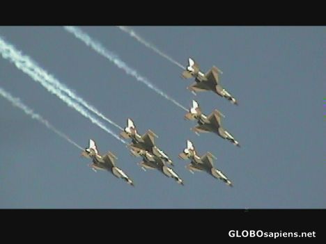 Postcard ThunderBirds