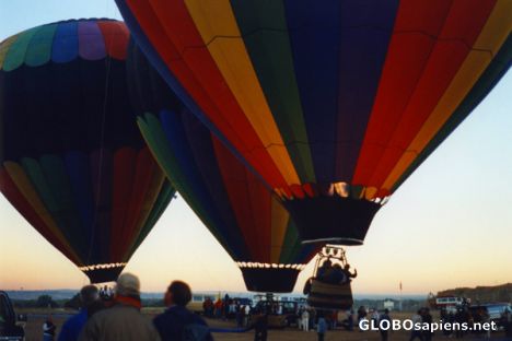 Postcard Albuquerque Balloon Fiesta Ready To Go