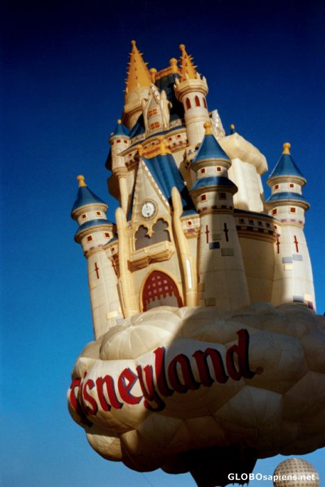 Postcard Albuquerque Balloon Fiesta Disneyland