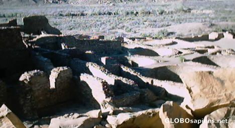 Postcard Chaco Canyon - Pueblo Bonito