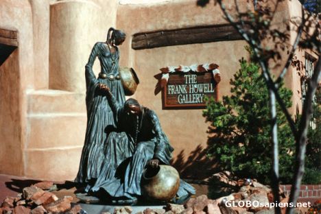 Postcard Santa Fe Artist