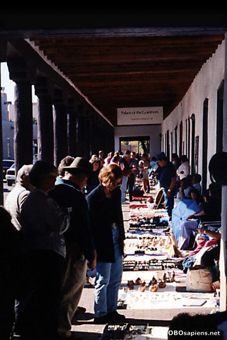Postcard Local Indian street vendors