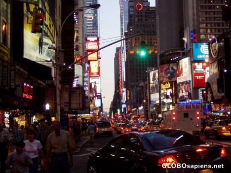 Postcard Times Square, New York City