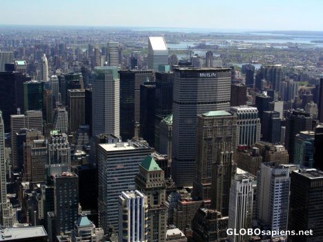 Postcard View over North Manhattan 2