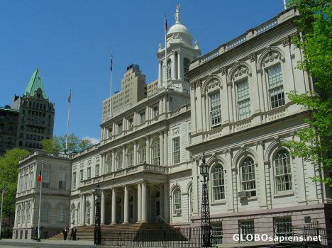 Postcard Old New York County Courthouse