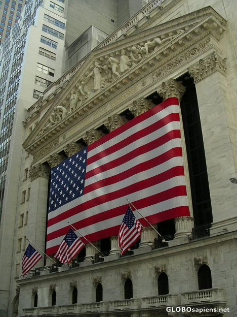 Postcard NY Stock Exchange