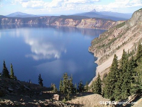 Postcard Beautiful Crater Lake