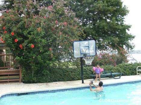 Postcard At the pool