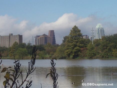 Postcard Austin Skyline