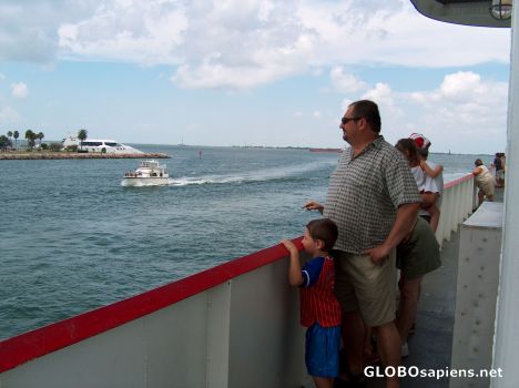 Postcard Galveston > Port Bolivar 7o18