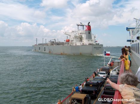 Postcard Galveston > Port Bolivar 12o18
