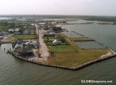 Postcard Boardwalk 5o7 Reclaimed Land
