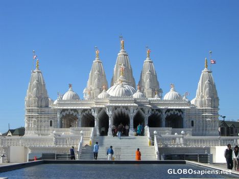 Postcard The Mandir(temple) at Houston