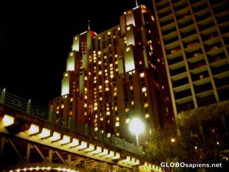 Postcard Marriott Rivercenter- view