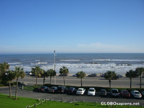 Postcard Galveston gulf coast
