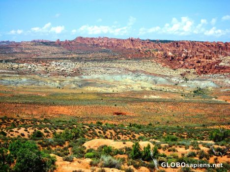 Postcard Technocolor Desert
