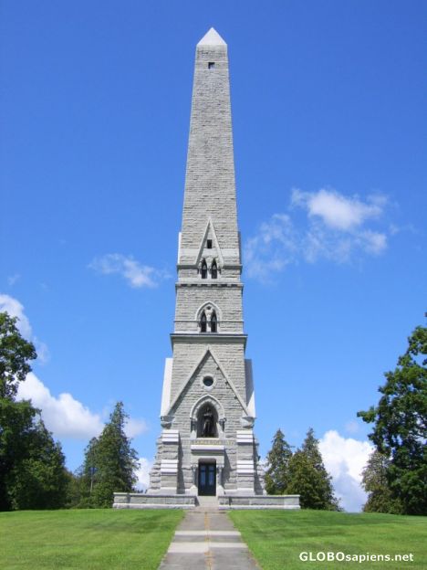 Postcard Battle of Saratoga Monument