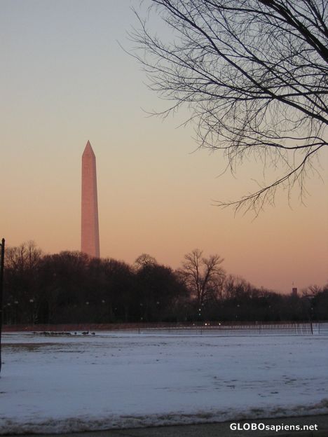 Postcard The Monument