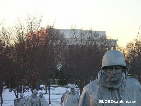 Postcard Korean Memorial III