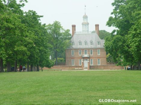 Postcard Governor's Palace